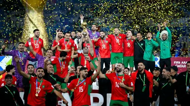 المغرب يتوج بطلا لكأس العرب للمرة الثانية في تاريخه 
